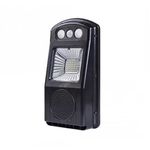 Casa si Gradina - Corpuri si surse de iluminat - Iluminat exterior - Lampi solare - Lampa solara stradala cu difuzor bluetooth si telecomanda Solar Music CL-180 Negru - Infinity.ro