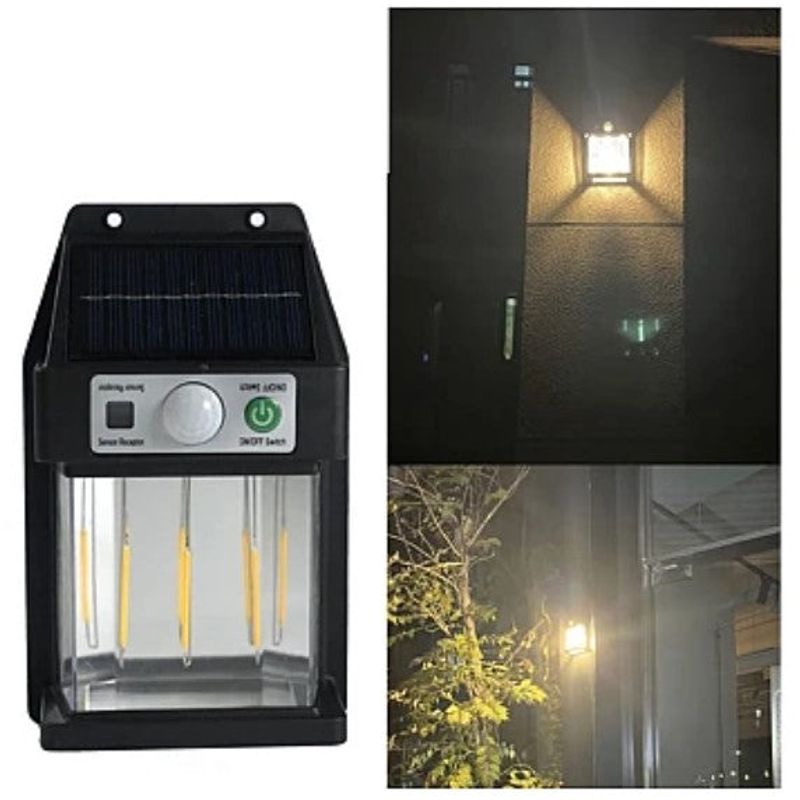 Casa si Gradina - Corpuri si surse de iluminat - Veioze si lampi - Lampadare - Lampa Solara de Perete 3W cu Senzor 600 LM - Infinity.ro