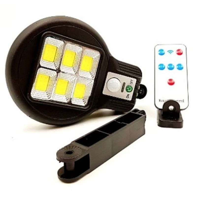 Casa si Gradina - Corpuri si surse de iluminat - Veioze si lampi - Lampadare - Lampa solara CL 182-6 cu Brat reglabil si Senzor de Miscare si telecomanda, pentru exterior - Infinity.ro