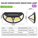 Casa si Gradina - Corpuri si surse de iluminat - Iluminat exterior - Lampi solare - Lampa solara SH -122 LED COB cu senzor de miscare si lumina 3 moduri ILUMINARE - Infinity.ro