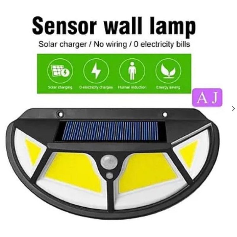 Casa si Gradina - Corpuri si surse de iluminat - Iluminat exterior - Lampi solare - Lampa solara SH -122 LED COB cu senzor de miscare si lumina 3 moduri ILUMINARE - Infinity.ro