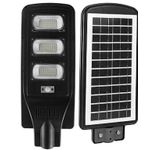 Casa si Gradina - Corpuri si surse de iluminat - Veioze si lampi - Lampadare - Lampa Stradala SMART LED 90W Cu Panou Solar HA - Infinity.ro