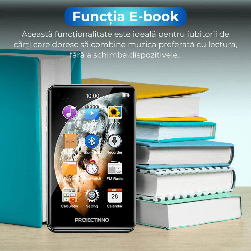 TV, Audio-Video si Foto/Audio Hi-Fi/Playere & receivere - Player MP3/MP4/E-book cu touch screen, X20, 1080P, Bluetooth 5.0, difuzor incorporat, autonomie 30 ore, 16 GB - Infinity.ro