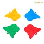 Casa si Gradina - Decoratiuni - Decoratiuni petrecere - Baloane - Set 4 Greutati pentru Baloanele cu Heliu, 30 grame, Plastic, Fluture - Infinity.ro