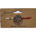 Fashion, accesorii si bijuterii - Femei - Bijuterii femei - Bratari femei - Martisor bratara zodiac, jolie, 5x9 cm, gemeni - Infinity.ro