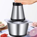 Electronice si Electrocasnice - Electrocasnice bucatarie - Mixere, tocatoare & roboti de bucatarie - Blendere si mini tocatoare - Tocator electric pentru carne si legume, Putere 350W, Capacitate 3L - Infinity.ro