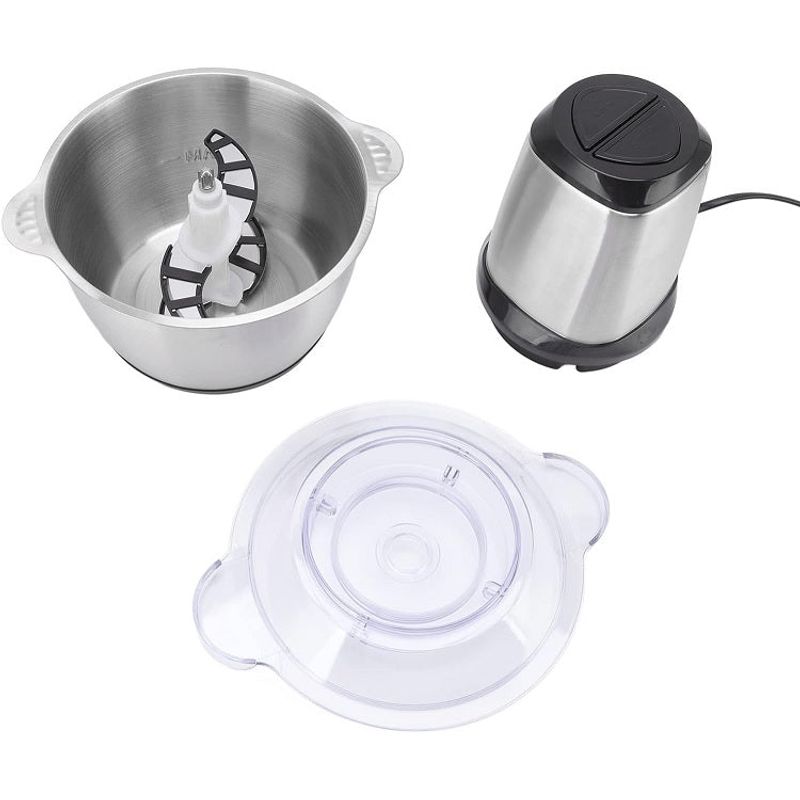 Electronice si Electrocasnice - Electrocasnice bucatarie - Mixere, tocatoare & roboti de bucatarie - Blendere si mini tocatoare - Tocator electric pentru carne si legume, Putere 350W, Capacitate 3L - Infinity.ro