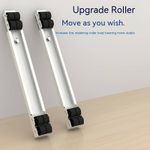 Electronice si Electrocasnice - Masini si uscatoare de rufe - Accesorii masini de spalat si uscatoare - Suport mobil extensibil, metalic, cu roti si baza telescopica pentru mutarea mobilei - Infinity.ro