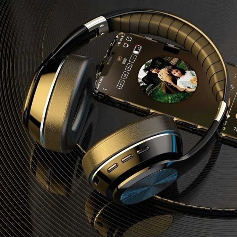 TV, Audio-Video si Foto - Portabile audio - Casti audio - Casti wireless over the ear, pliabile, bluetooth, microfon, autonomie 11h, radio, HiFi, noise canceling, negru - Infinity.ro