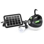 Casa si Gradina - Corpuri si surse de iluminat - Iluminat exterior - Lampi solare - Kit solar GDPlus GD-P20 (P70) cu lampa multifunctionala - Infinity.ro