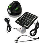Casa si Gradina - Corpuri si surse de iluminat - Iluminat exterior - Lampi solare - Kit solar GDPlus GD-P20 (P70) cu lampa multifunctionala - Infinity.ro