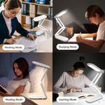 Casa si Gradina - Corpuri si surse de iluminat - Veioze si lampi - Lampadare - Lampa LED model 1964 tactila, pliabila, rotativa si portabila, cablu USB, ABS, 5W - Infinity.ro