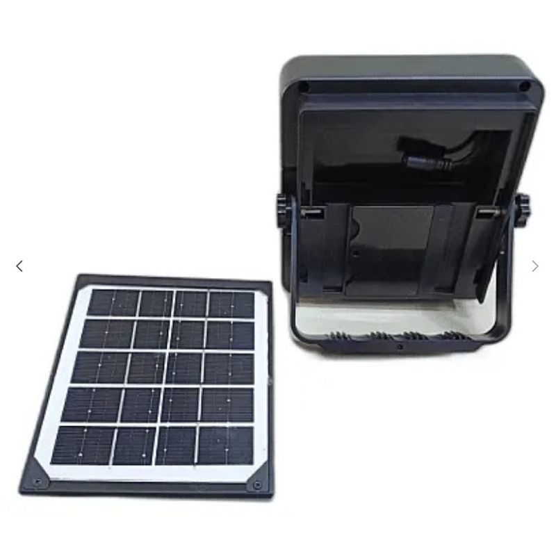 Casa si Gradina - Corpuri si surse de iluminat - Iluminat exterior - Lampi solare - Lampa solara multifunctionala GD-2206B pentru camping, tip proiector, cu picior - Infinity.ro