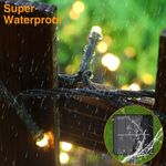 Casa si Gradina - Corpuri si surse de iluminat - Iluminat exterior - Instalatii luminoase exterior - Instalatie Luminoasa Solara, cu 100/300/450/600 LED-uri, IP65, cu Lumina Alba Calda/Rece - Infinity.ro