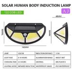 Casa si Gradina - Corpuri si surse de iluminat - Iluminat exterior - Lampi solare - Set 3 x Lampa solara SH -122 LED COB cu senzor de miscare si lumina 3 moduri ILUMINARE - Infinity.ro