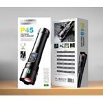 Casa si Gradina - Corpuri si surse de iluminat - Iluminat exterior - Lanterne - Lanterna LED de mana, P45, raza de actiune 500m, cu afisaj baterie, negru - Infinity.ro