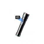 Casa si Gradina - Corpuri si surse de iluminat - Iluminat exterior - Lanterne - Lanterna LED de mana, P45, raza de actiune 500m, cu afisaj baterie, negru - Infinity.ro