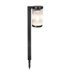 Casa si Gradina - Corpuri si surse de iluminat - Iluminat exterior - Lampi solare - Lampa Solara Decorativa pentru Gradina, IP65, 58 cm Inaltime, Negru - Infinity.ro