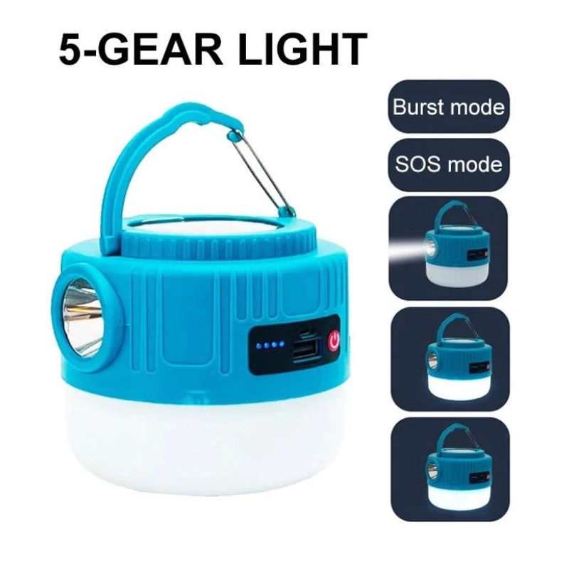 Casa si Gradina - Corpuri si surse de iluminat - Iluminat exterior - Lampi solare - Lampa solara cu Maner 513 pentru camping 11x6.5x8.5 cm tip felinar, cu maner - Infinity.ro