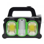 Casa si Gradina - Corpuri si surse de iluminat - Iluminat exterior - Lanterne - Lanterna de mana/Lampa HB6168 panou solar USB 10W 600LM, cu maner - Infinity.ro