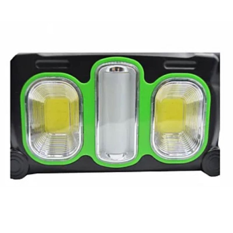 Casa si Gradina - Corpuri si surse de iluminat - Iluminat exterior - Lanterne - Lanterna de mana/Lampa HB6168 panou solar USB 10W 600LM, cu maner - Infinity.ro