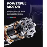 Ingrijire personala si Cosmetice - Aparate & accesorii ingrijire personala - Aparate de ras si tuns - Aparate de tuns - Masina de tuns VGR V-051, portabila, fara fir, 5W, USB, lama din otel, 4 capete de ghidaj, negru - Infinity.ro