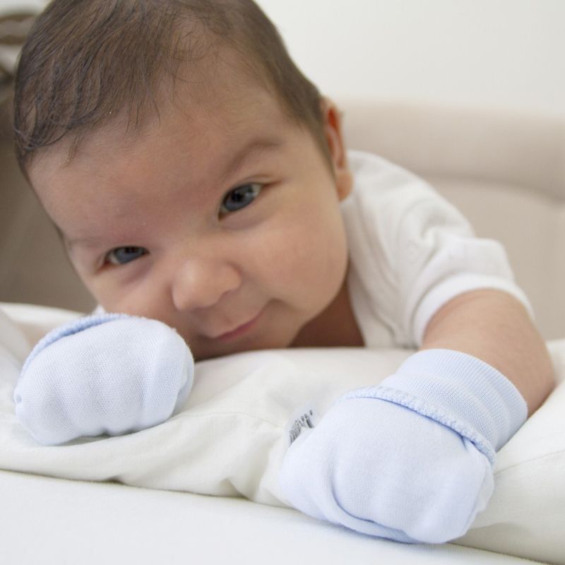 Fashion, accesorii si bijuterii - Copii - Accesorii copii - Manusi copii - Manusi pentru nou nascuti BabyJem Baby Glove, Gri - Infinity.ro