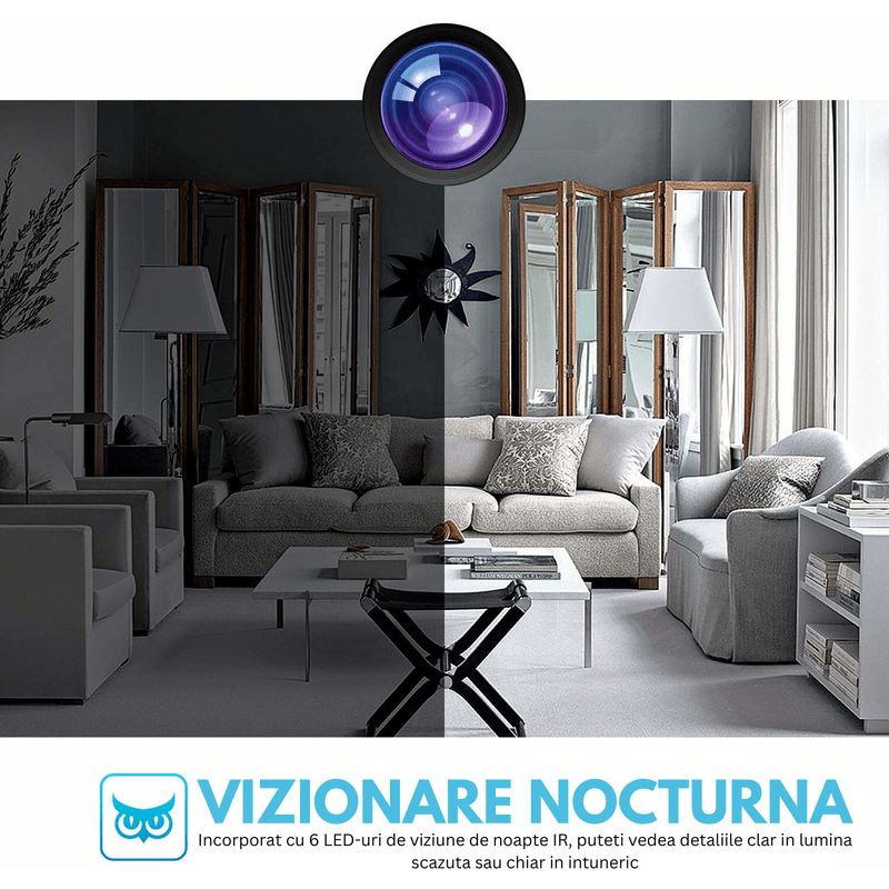 Laptop, Telefoane si Tablete - Wearables si gadgeturi - Gadgeturi - Dispozitive spionaj - Ceas cu camera ascunsa WiFi, HD, night vision, unghi 160°, infrarosu si senzor de miscare - 128 GB - Infinity.ro