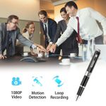 Laptop, Telefoane si Tablete - Wearables si gadgeturi - Gadgeturi - Dispozitive spionaj - Pix spion camera 1080 HD si microfon, dispozitiv inregistrare audio, video, foto, pix spion cu camera ascunsa - 128 GB - Infinity.ro