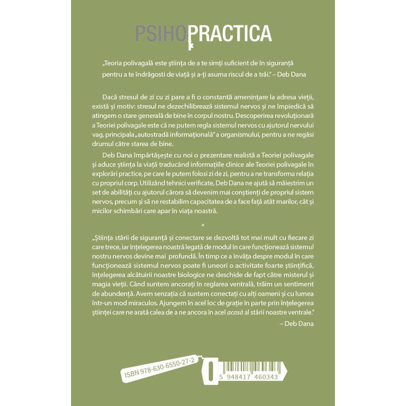 Carti si Birotica - Carti - Psihologie - Ancorat - Cum sa te imprietenesti cu sistemul tau nervos - practici polivagale - Infinity.ro