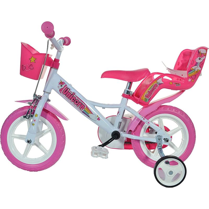 Sport si Outdoor - Ciclism - Biciclete pentru copii - Bicicleta copii Dino Bikes 12' Unicorn - Infinity.ro