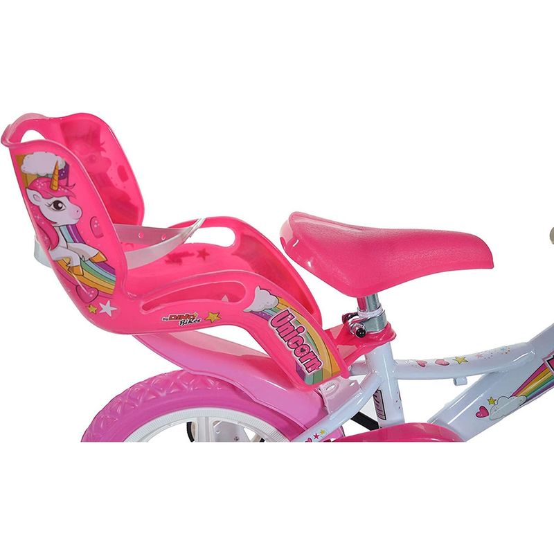 Sport si Outdoor - Ciclism - Biciclete pentru copii - Bicicleta copii Dino Bikes 12' Unicorn - Infinity.ro