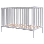 Casa si Gradina - Mobilier - Mobilier copii - Patuturi copii - Patut copii din lemn Hubners Dominic 120x60 cm alb - Infinity.ro