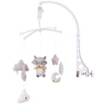 Casa si Gradina - Mobilier - Mobilier copii - Patuturi copii - Carusel muzical pentru patut Chipolino Raccoon - Infinity.ro