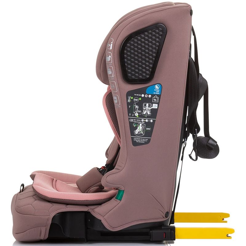 Jucarii, Copii si Bebe - Carucioare si articole de transport - Scaune auto copii - Scaun auto Chipolino Lux X I-Size 76-150 cm cu sistem Isofix flamingo - Infinity.ro