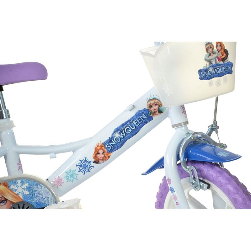 Sport si Outdoor - Ciclism - Biciclete pentru copii - Bicicleta copii Dino Bikes 12' Snow Queen - Infinity.ro