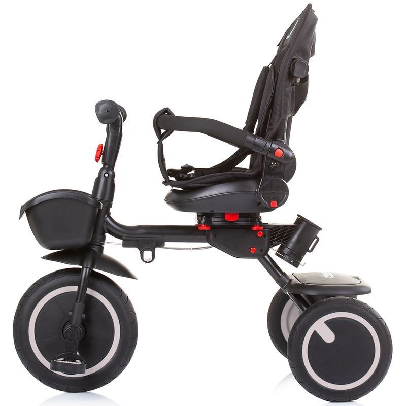 Jucarii, Copii si Bebe - Jucarii si jocuri - Jucarii de exterior - Triciclete - Tricicleta pliabila Chipolino Quick Fold cu sezut reversibil sand - Infinity.ro