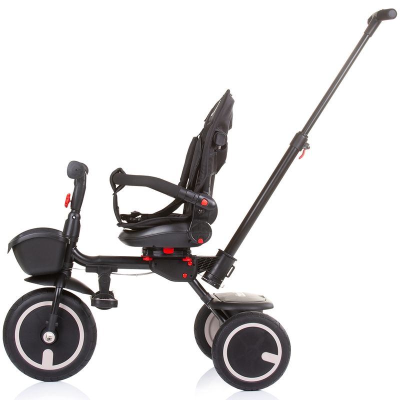 Jucarii, Copii si Bebe - Jucarii si jocuri - Jucarii de exterior - Triciclete - Tricicleta pliabila Chipolino Quick Fold cu sezut reversibil sand - Infinity.ro