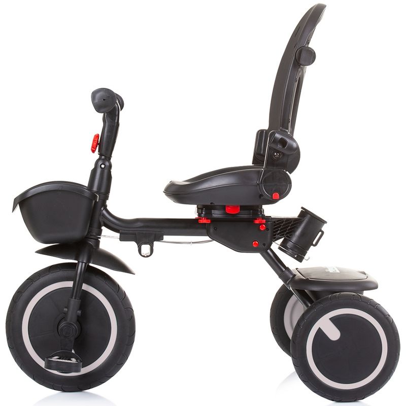 Jucarii, Copii si Bebe - Jucarii si jocuri - Jucarii de exterior - Triciclete - Tricicleta pliabila Chipolino Quick Fold cu sezut reversibil sand - Infinity.ro