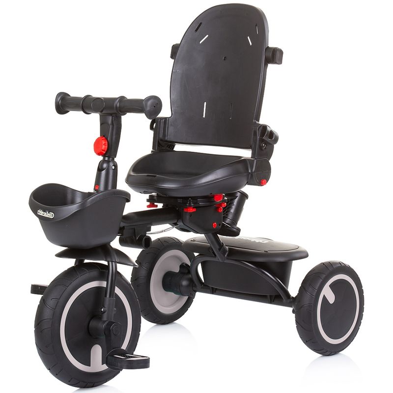 Jucarii, Copii si Bebe - Jucarii si jocuri - Jucarii de exterior - Triciclete - Tricicleta pliabila Chipolino Quick Fold cu sezut reversibil sand - Infinity.ro