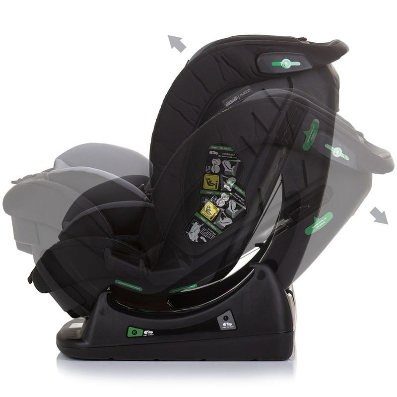 Jucarii, Copii si Bebe - Carucioare si articole de transport - Scaune auto copii - Scaun auto Chipolino Aviato I-Size 40-150 cm granite - Infinity.ro