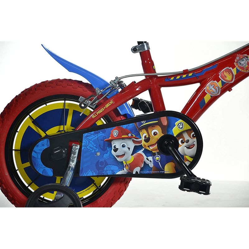 Sport si Outdoor - Ciclism - Biciclete pentru copii - Bicicleta copii Dino Bikes 14' Paw Patrol - Infinity.ro