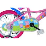 Sport si Outdoor - Ciclism - Biciclete pentru copii - Bicicleta copii Dino Bikes 16' Peppa Pig - Infinity.ro
