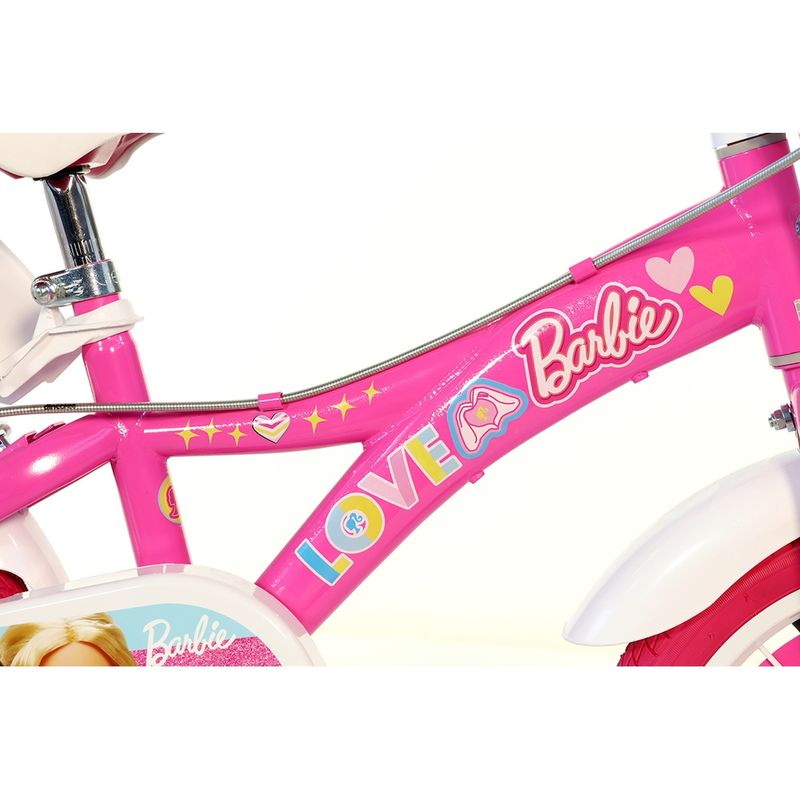 Sport si Outdoor - Ciclism - Biciclete pentru copii - Bicicleta copii Dino Bikes 16' Barbie - Infinity.ro