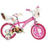 Sport si Outdoor - Ciclism - Biciclete pentru copii - Bicicleta copii Dino Bikes 16' Barbie - Infinity.ro