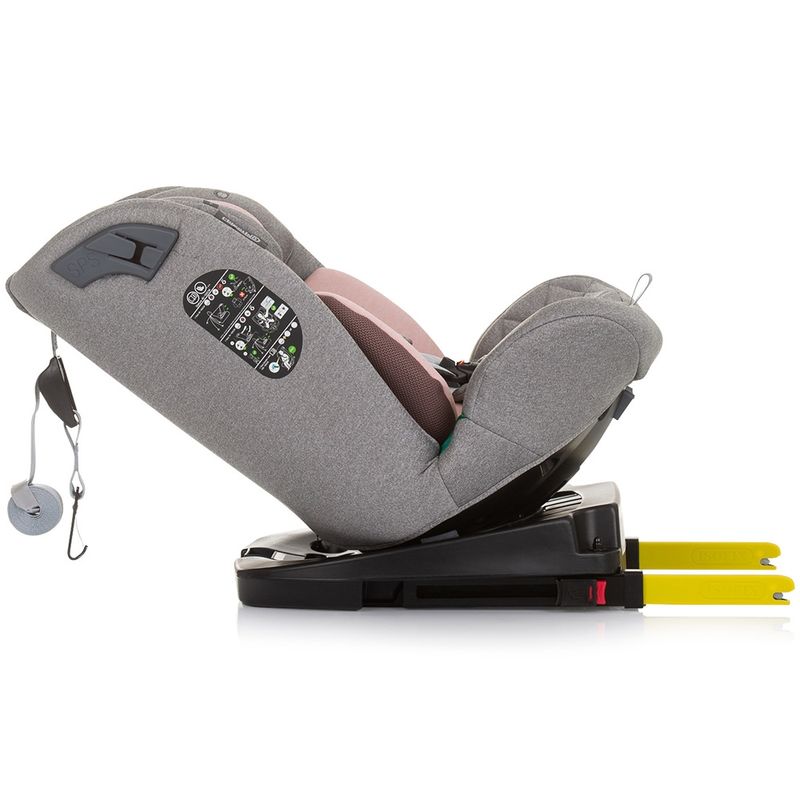 Jucarii, Copii si Bebe - Carucioare si articole de transport - Scaune auto copii - Scaun auto Chipolino X Factor I-Size 40-150 cm flamingo cu sistem Isofix - Infinity.ro
