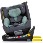 Jucarii, Copii si Bebe - Carucioare si articole de transport - Scaune auto copii - Scaun auto Chipolino Supreme I-Size 40-150 cm cu sistem Isofix pastel green - Infinity.ro