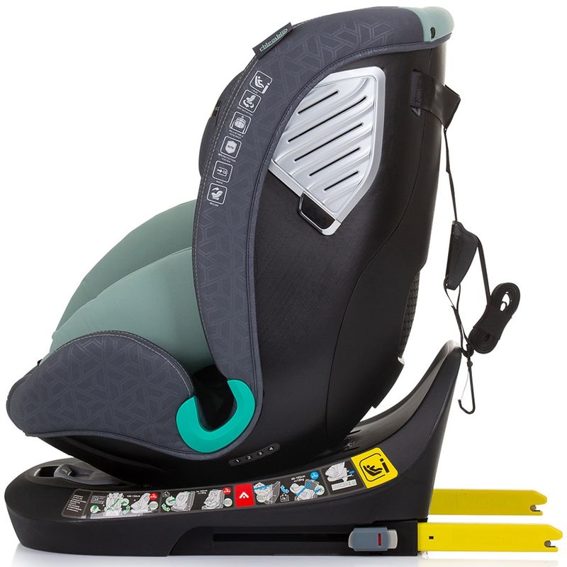 Jucarii, Copii si Bebe - Carucioare si articole de transport - Scaune auto copii - Scaun auto Chipolino Supreme I-Size 40-150 cm cu sistem Isofix pastel green - Infinity.ro
