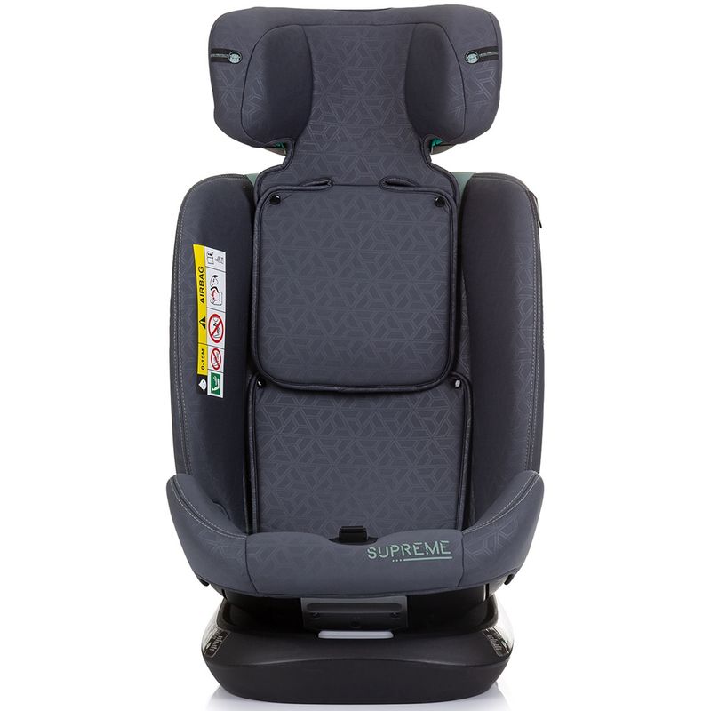 Jucarii, Copii si Bebe - Carucioare si articole de transport - Scaune auto copii - Scaun auto Chipolino Supreme I-Size 40-150 cm cu sistem Isofix pastel green - Infinity.ro