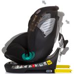 Jucarii, Copii si Bebe - Carucioare si articole de transport - Scaune auto copii - Scaun auto Chipolino Supreme I-Size 40-150 cm cu sistem Isofix obsidian - Infinity.ro